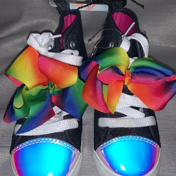 JoJo Siwa Shoes Jojo Siwa Denim Hitop Sneakers Poshmark